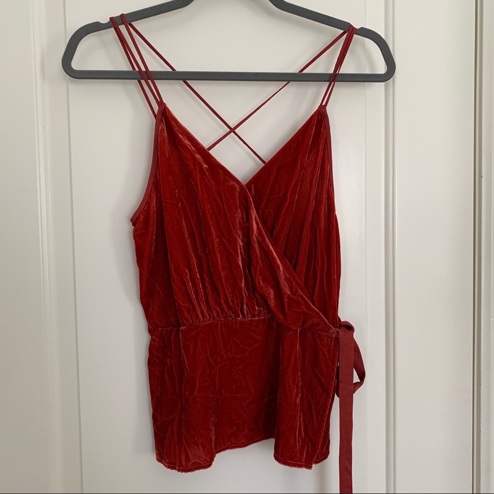 Velvet top